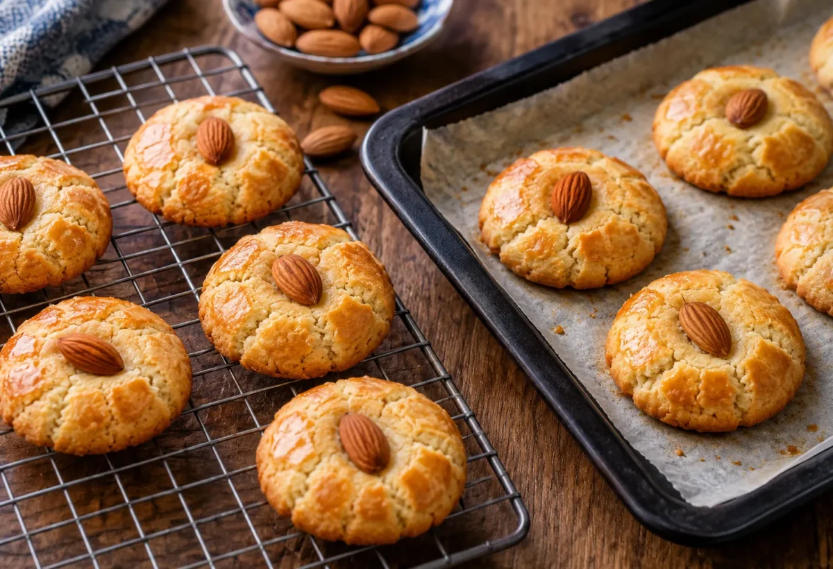 Chinese almond cookies.