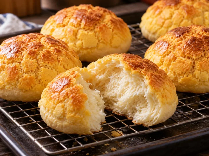 Hong Kong pineapple buns.