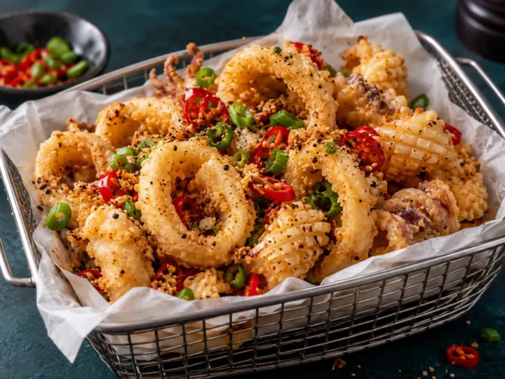 Salt and pepper squid.